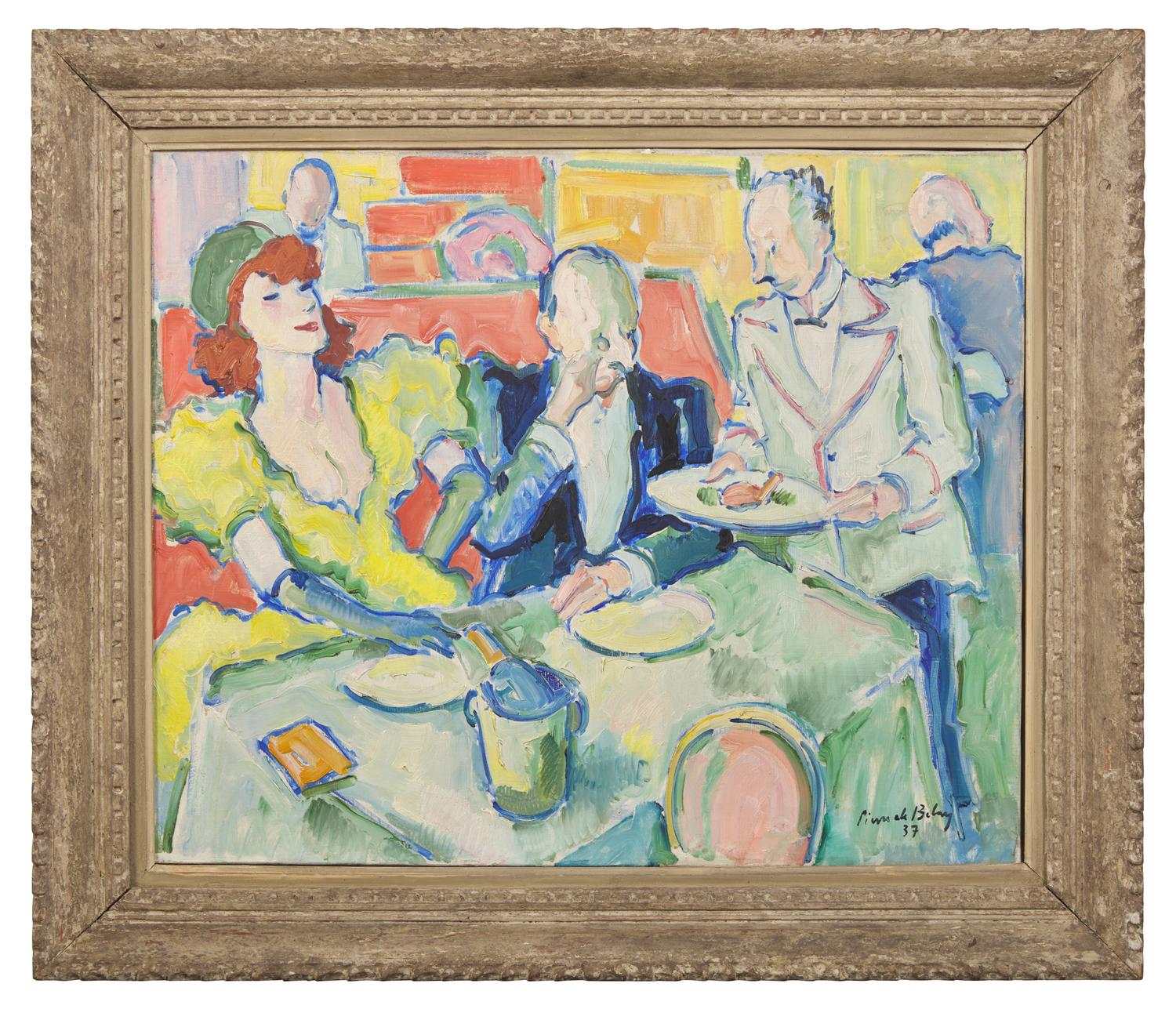 At a Café
