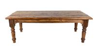 An English Carved Oak Refectory Table