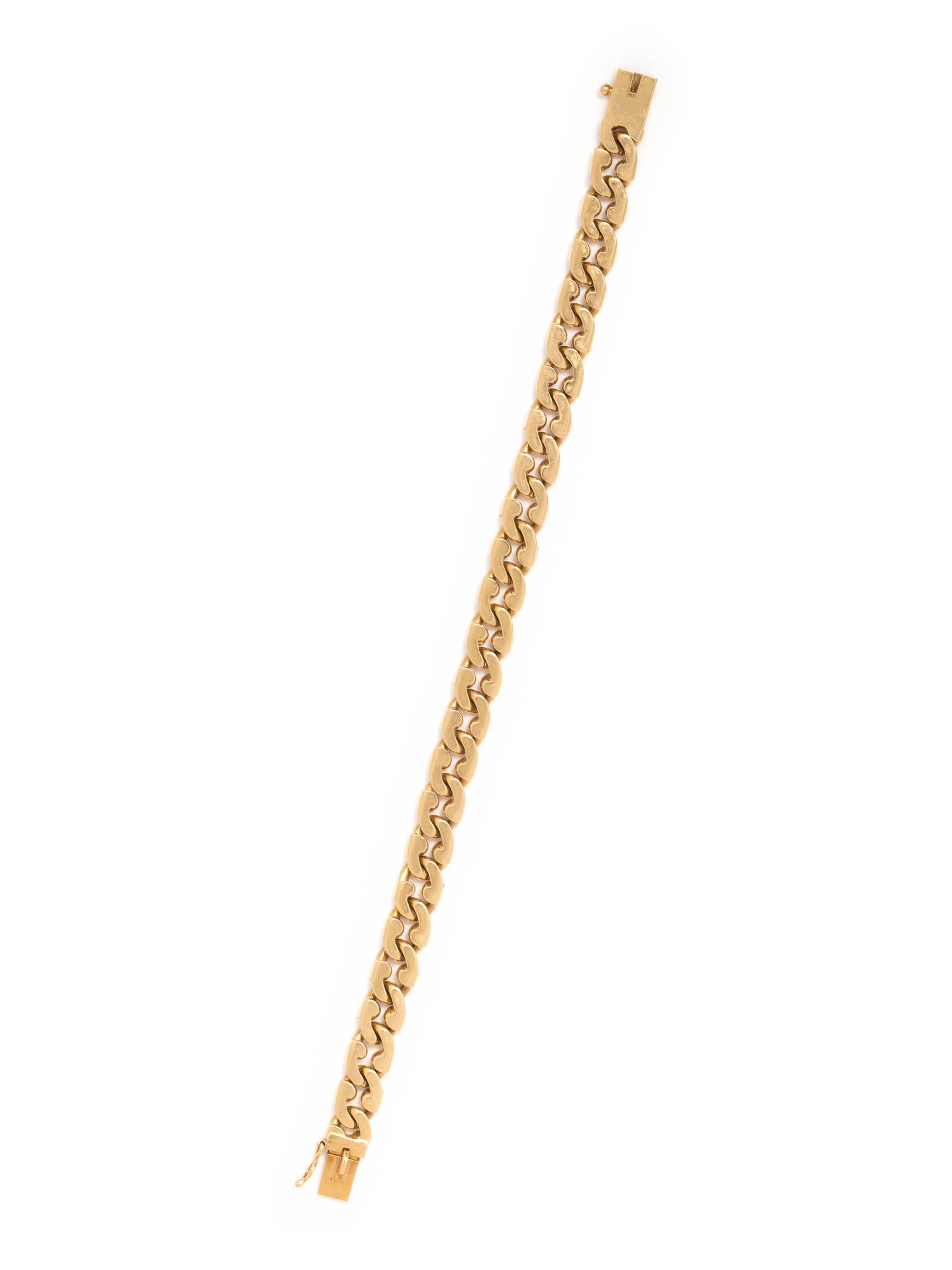 YELLOW GOLD BRACELET