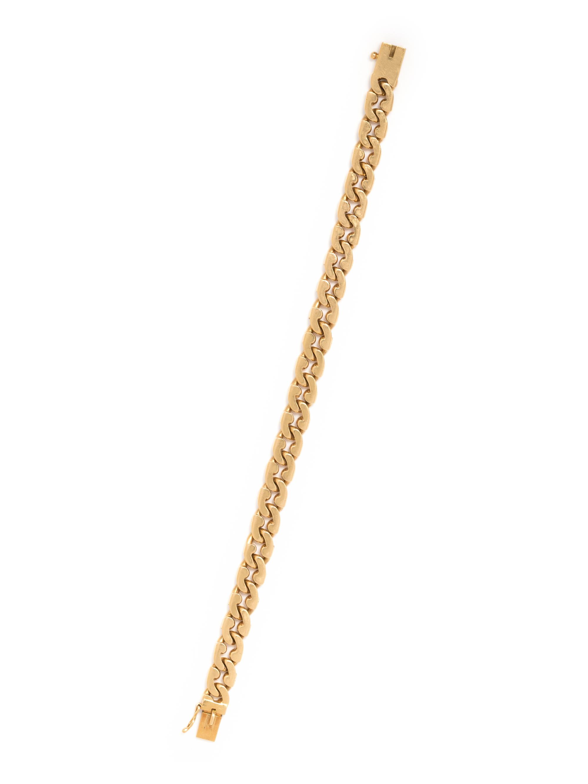 YELLOW GOLD BRACELET