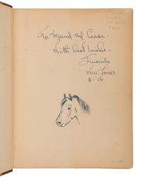 JAMES, Will (1892-1942). The Drifting Cowboy . New York: Charles Scribner's Sons, 1925.