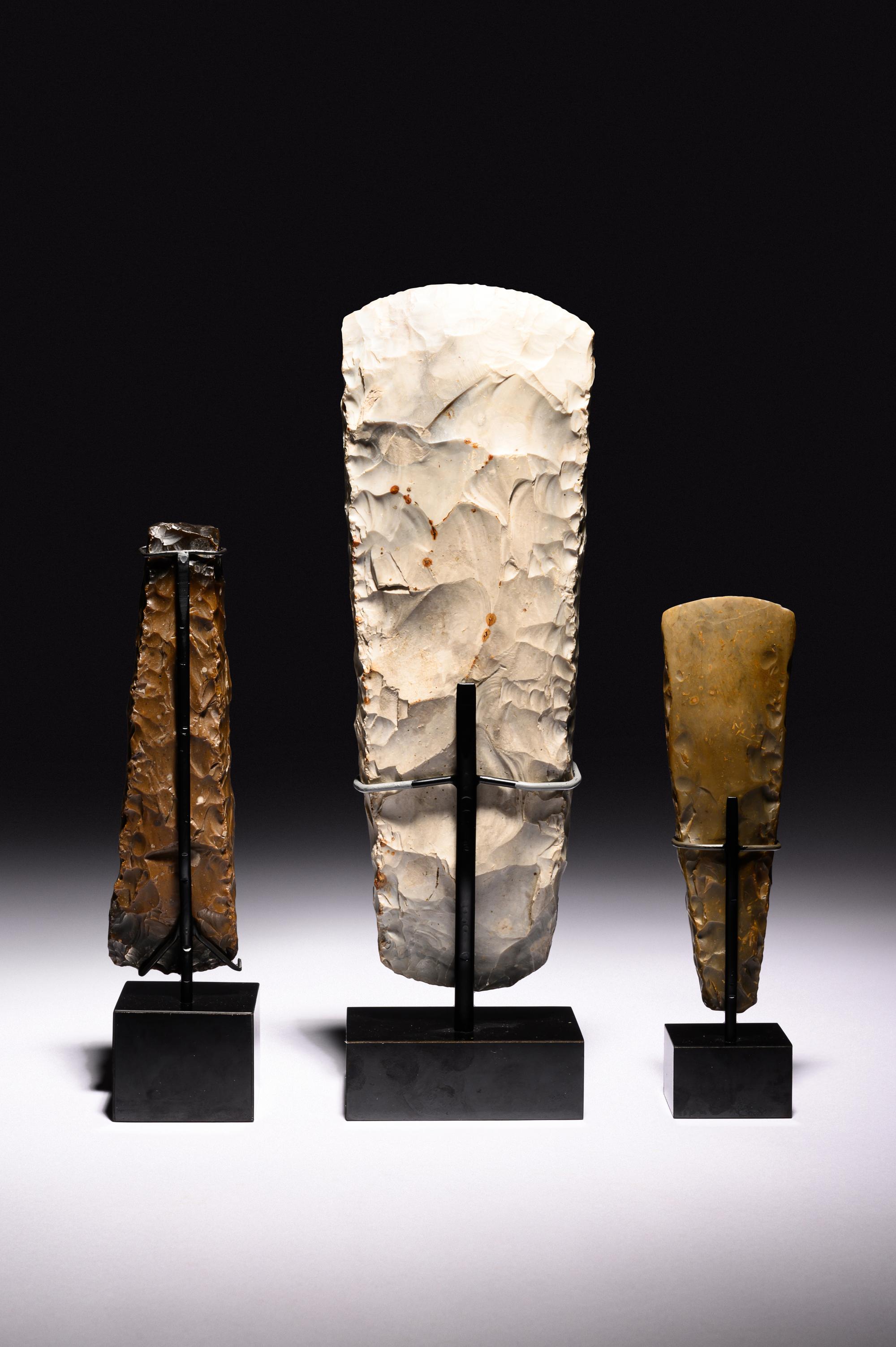 A Group of Three Scandinavian Neolithic Stone Tools