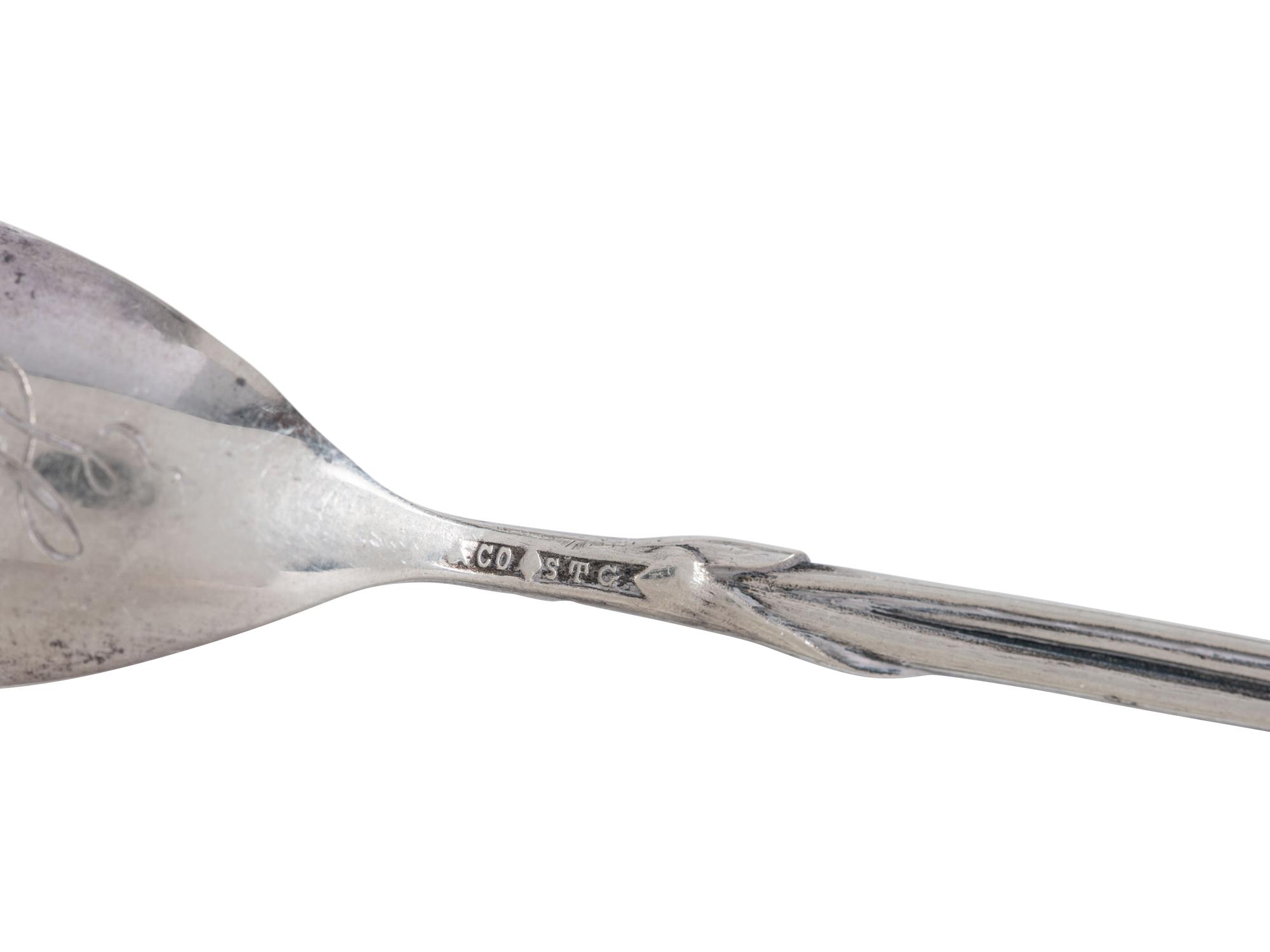 Twenty Silver and Enamel Souvenir Spoons