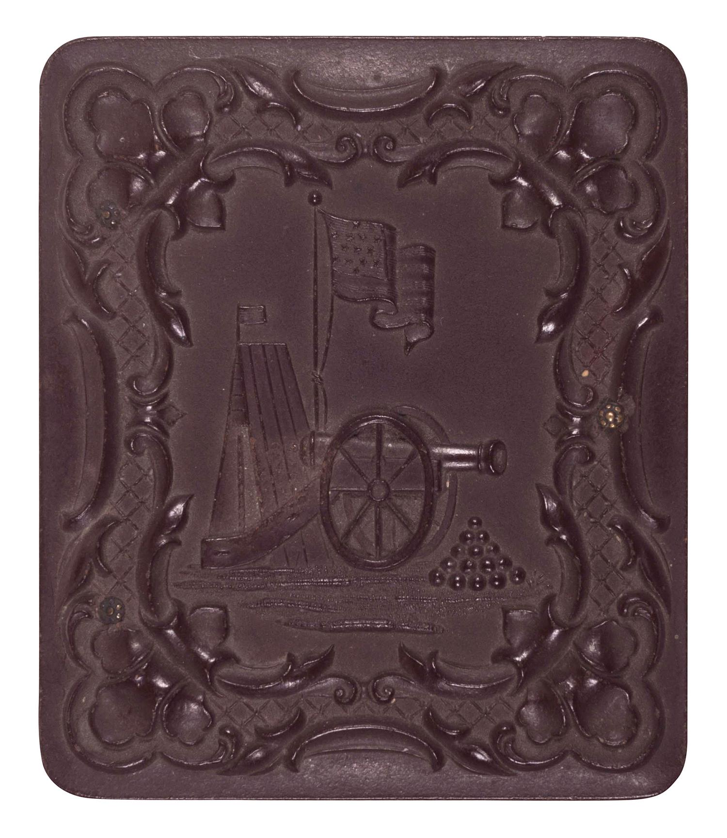 [CIVIL WAR]. A collection of items identified to brothers Robert and Samuel Burnside, Company H, 110th New York Infantry, comprised of a kepi and war-date photographs.