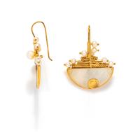 CULTURED PEARL AND MOTHER-OF-PEARL GAMBLING TOKEN SUITE