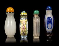 Four Chinese Snuff Bottles