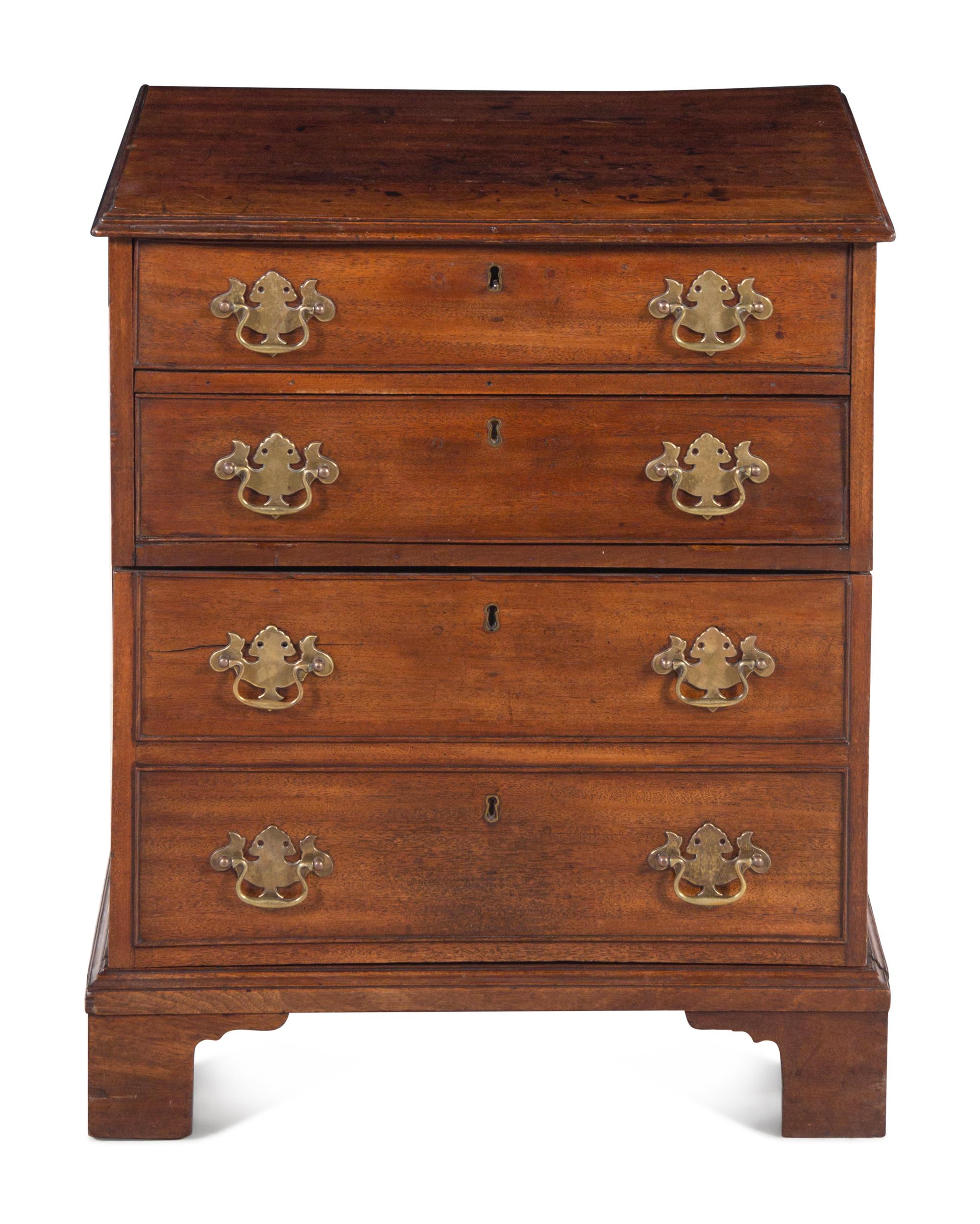 A George III Mahogany Bachelor's Chest