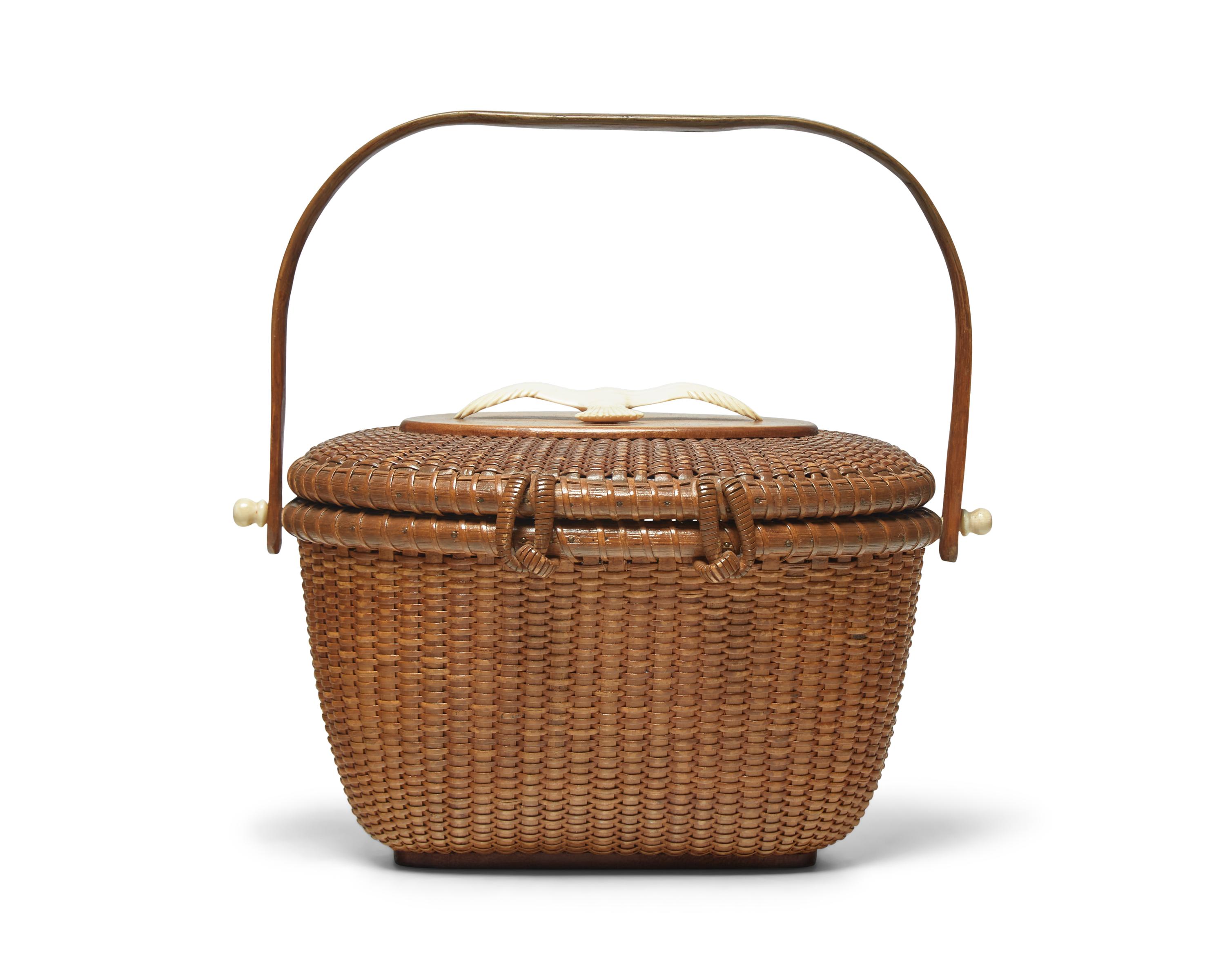 José Formoso Reyes (1902-1980), A Nantucket Lightship Basket Pocketbook