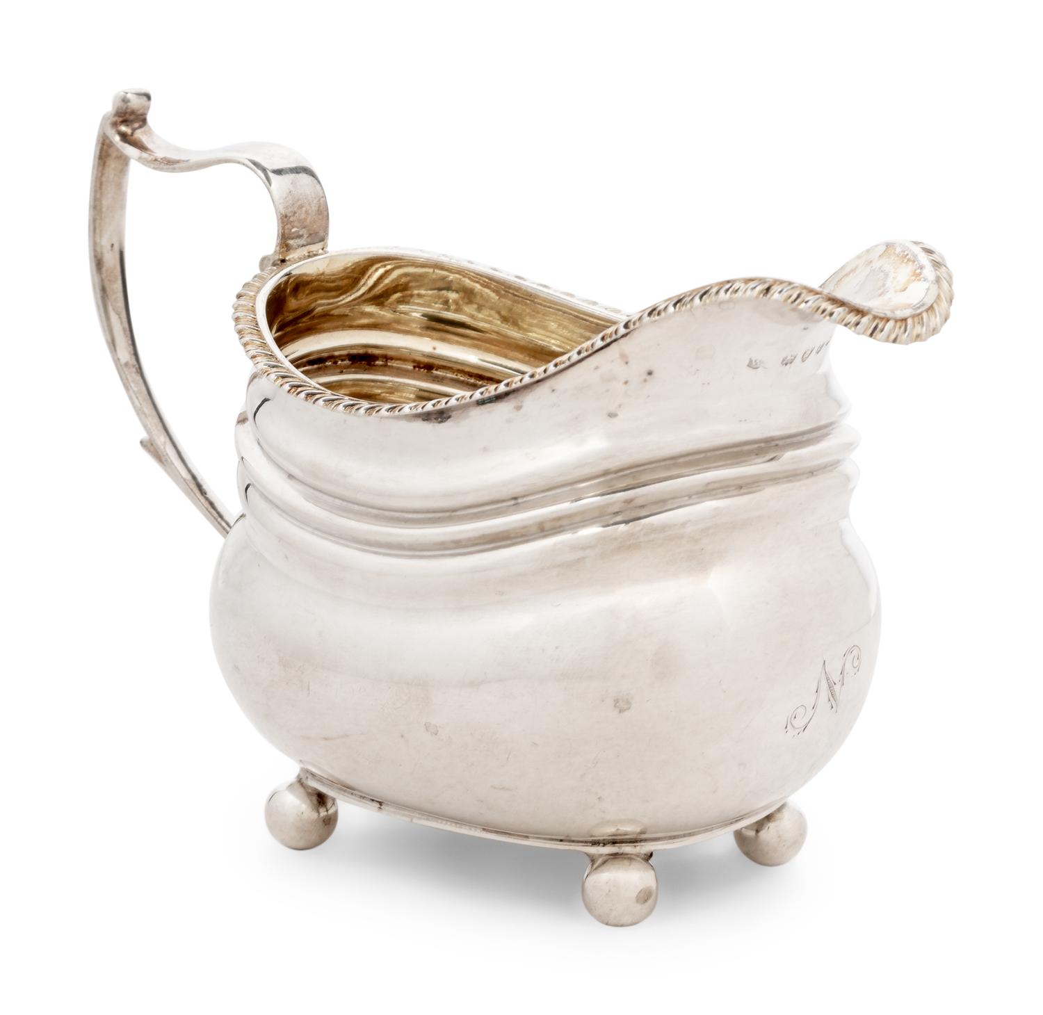 An English Silver Creamer