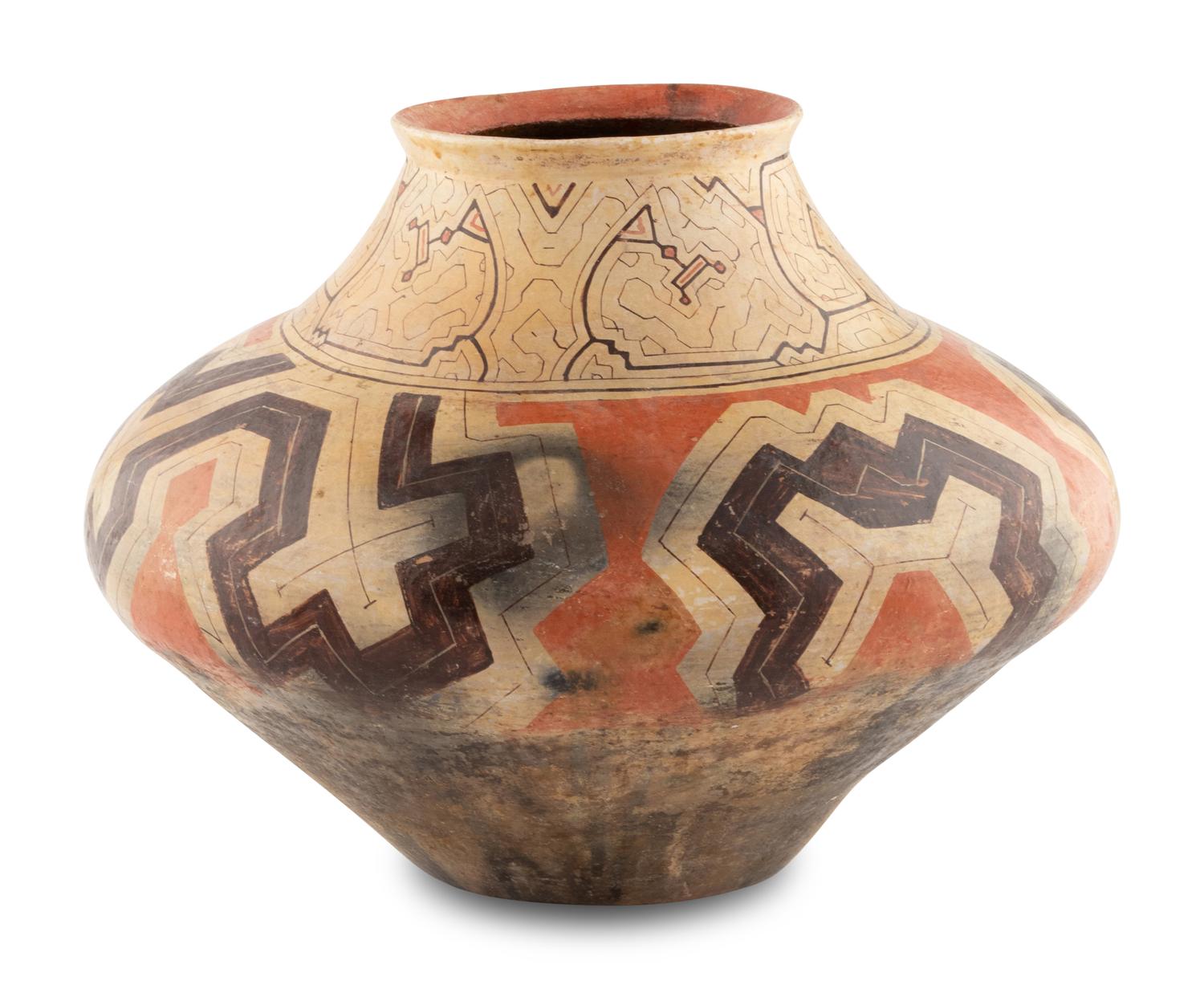 Three Central and South American Native Pottery Articles