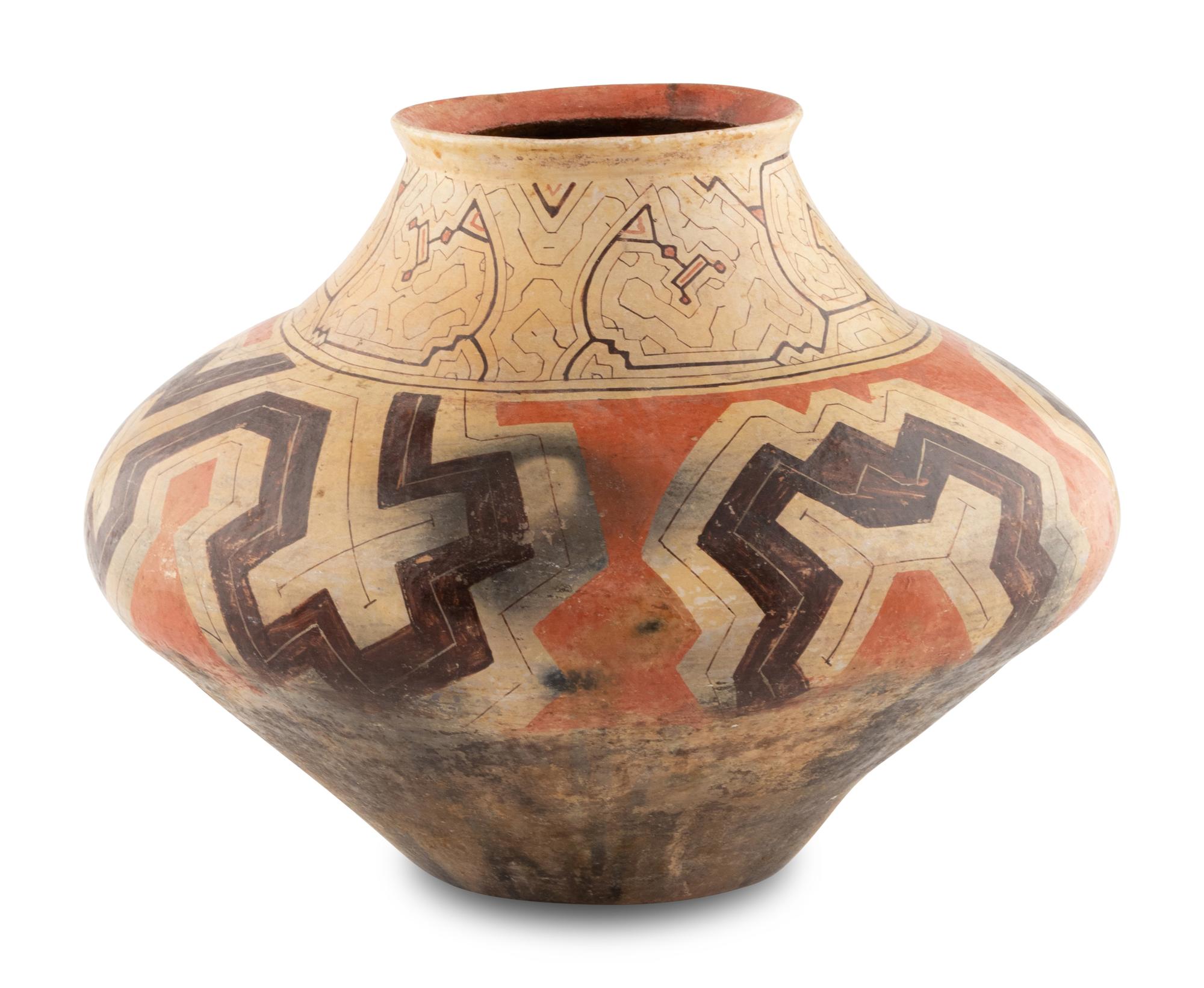 Three Central and South American Native Pottery Articles