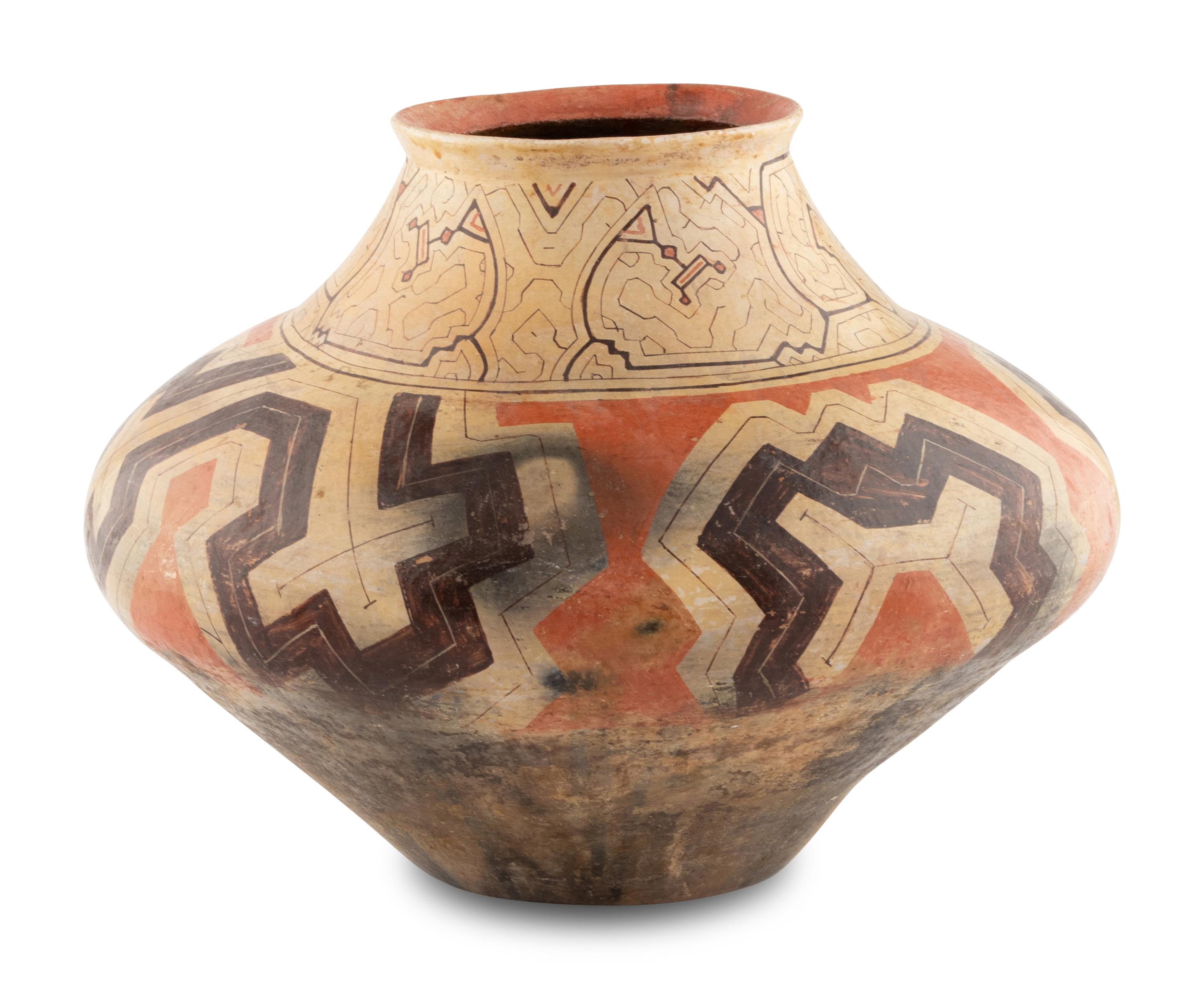 Three Central and South American Native Pottery Articles
