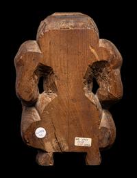 A Japanese Wood Figure of an Oni