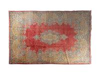 A Kirman Wool Rug