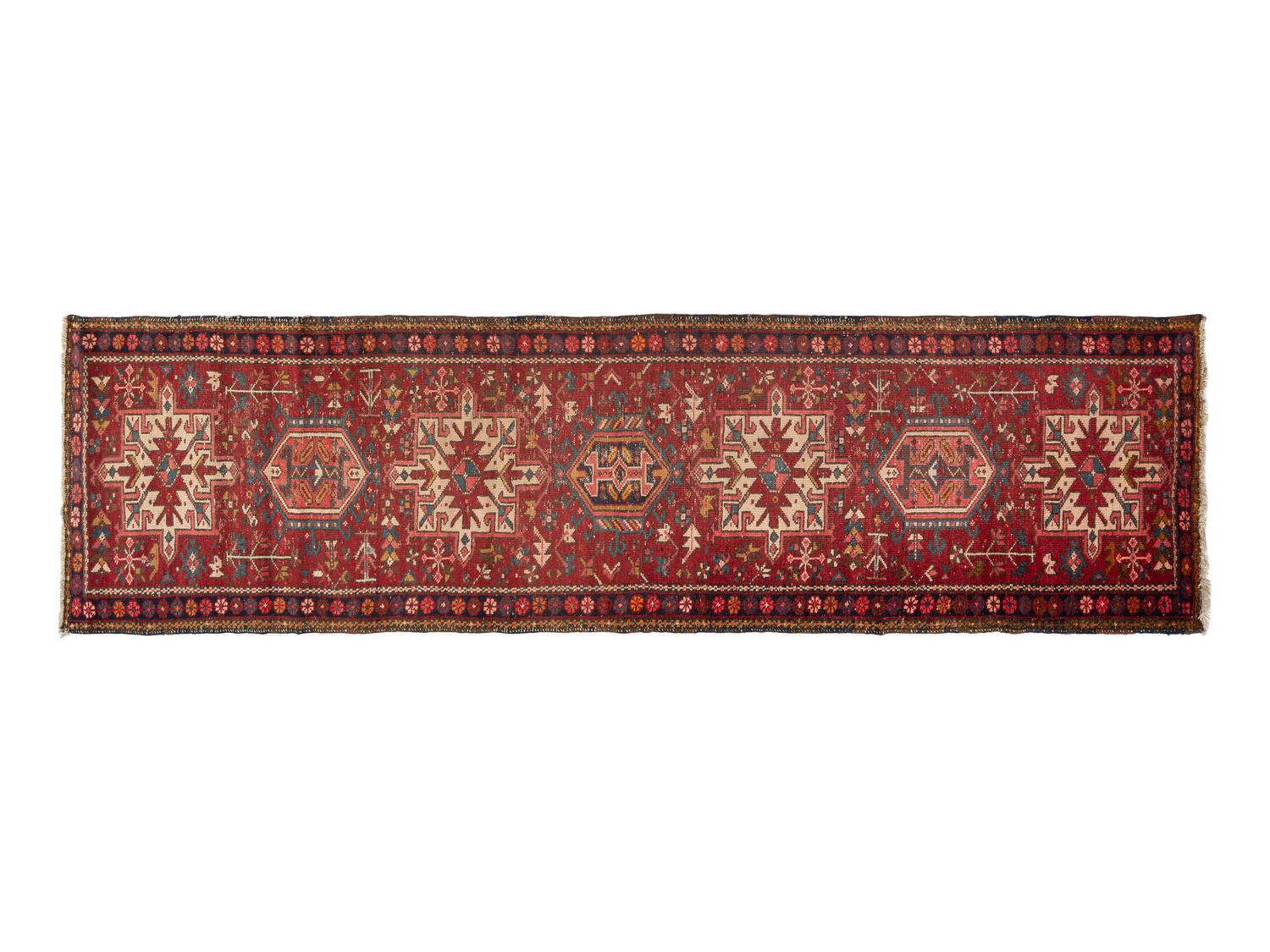 A Heriz Wool Runner