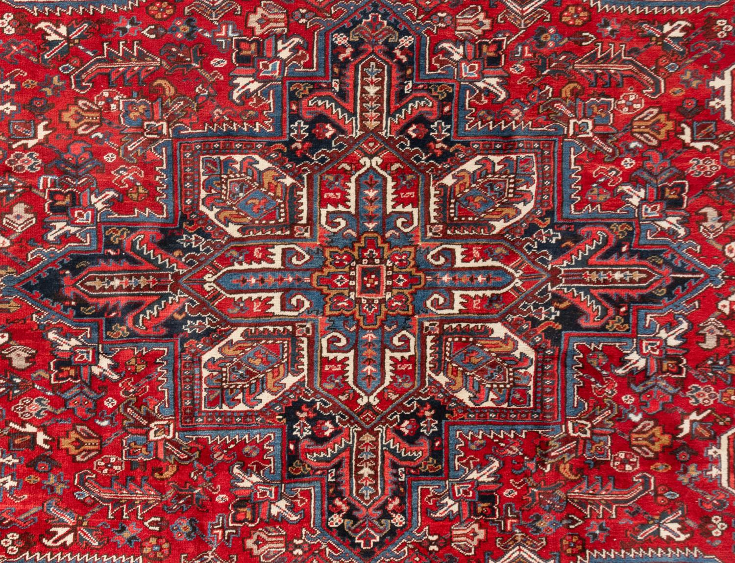 A Heriz Rug