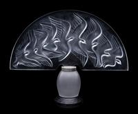 A Lalique Hokkaido Lamp