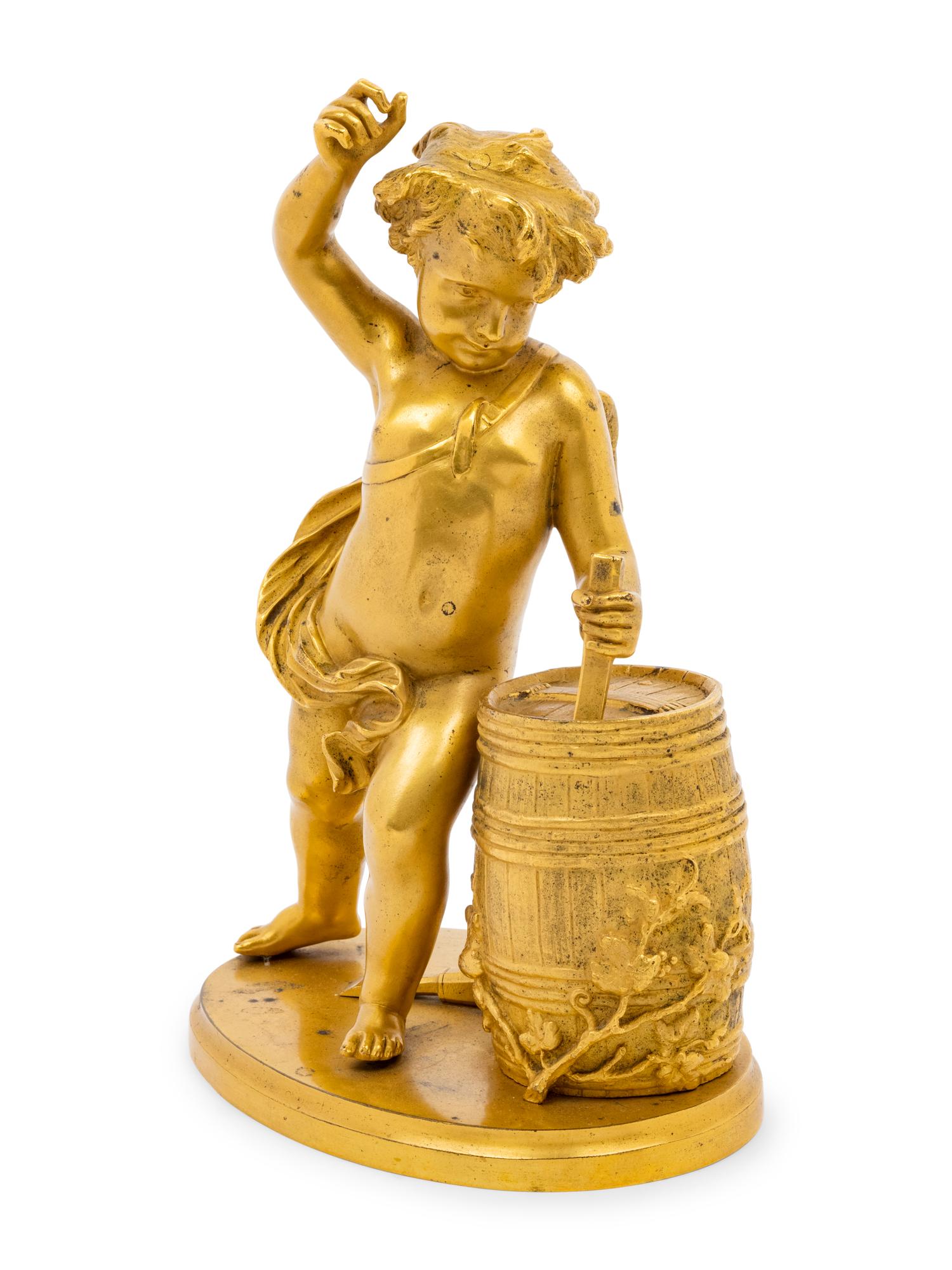 A French Gilt Bronze Figure