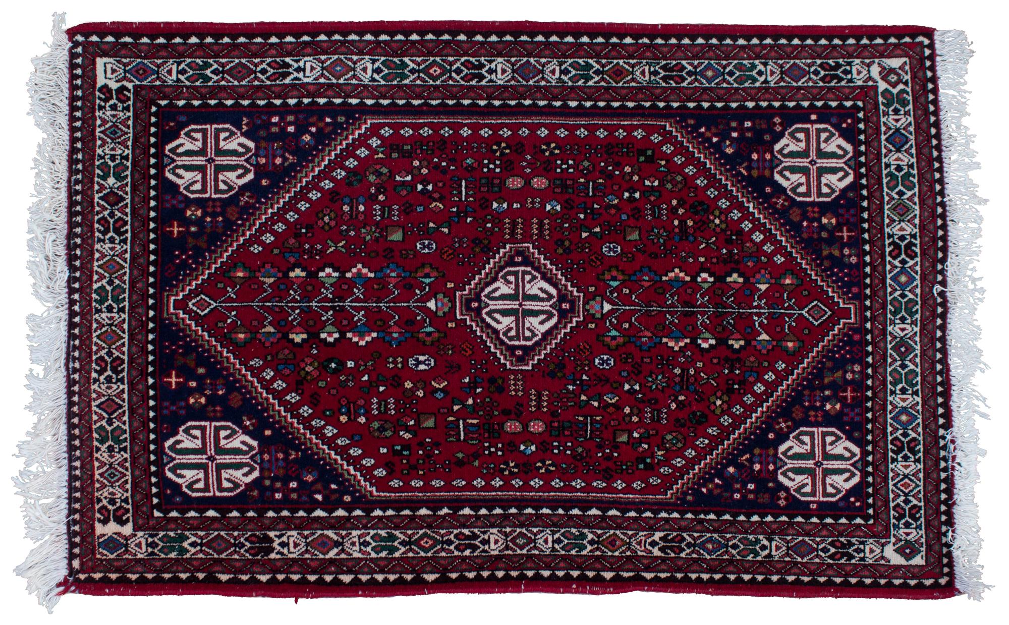 An Iranian Wool Rug 5 feet x 3 feet 5 inches.