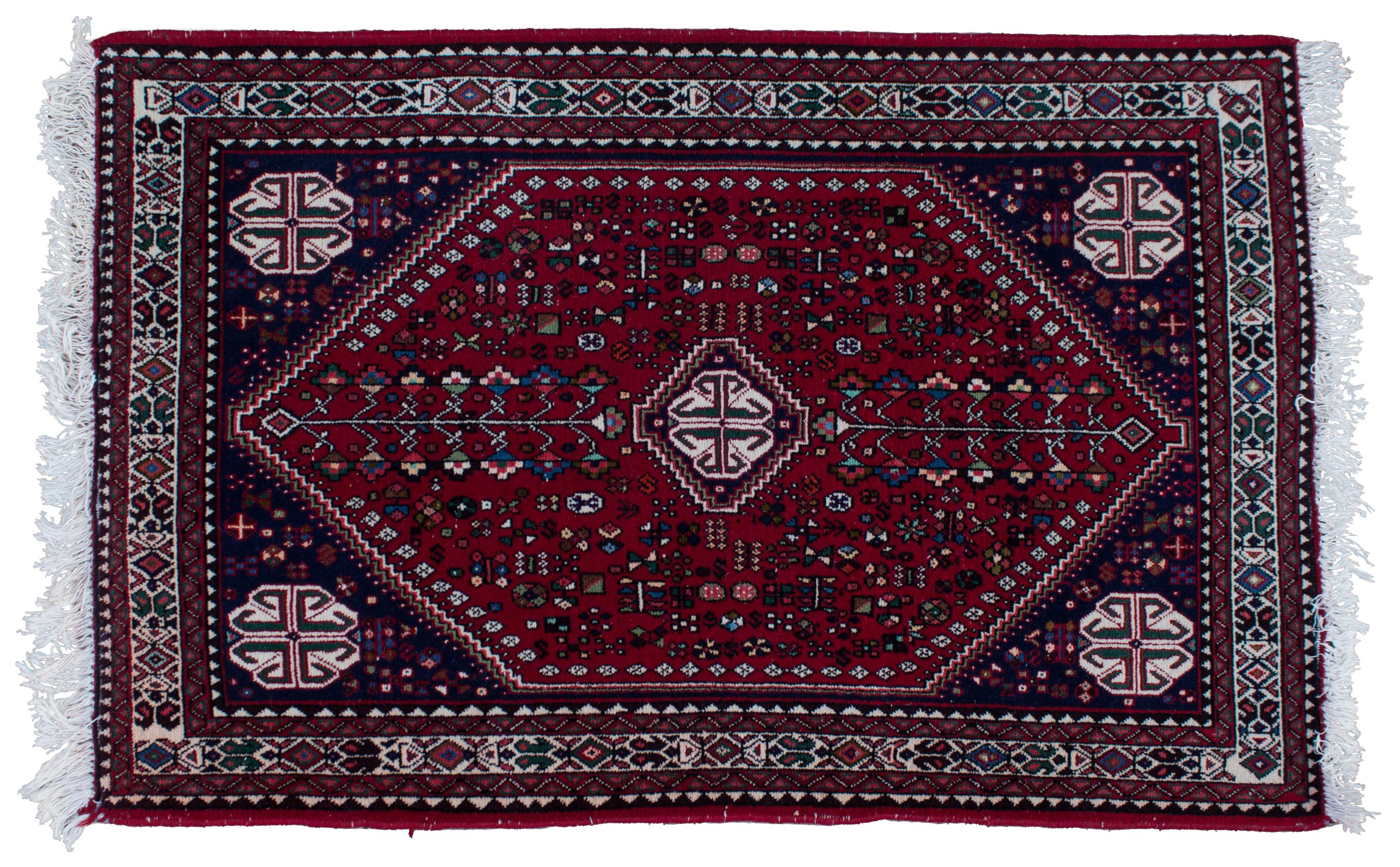 An Iranian Wool Rug 5 feet x 3 feet 5 inches.