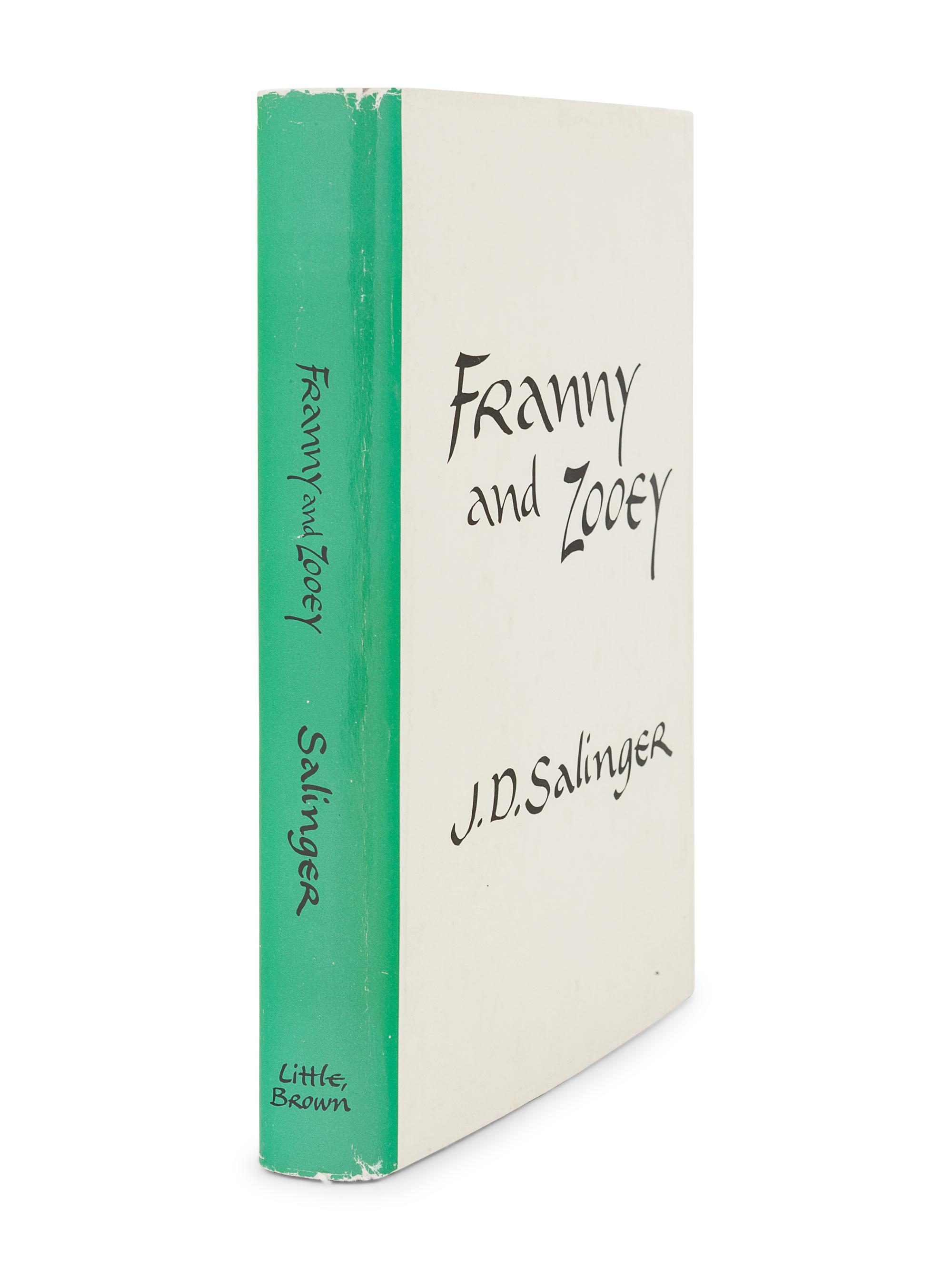 SALINGER, J. D. (1919-2010). Franny and Zooey. Boston: Little, Brown and Company, 1961.