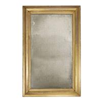 Pair of Classical giltwood pier or overmantel mirrors of Kentucky and Philadelphia interest Philadelphia, PA, circa 1830s