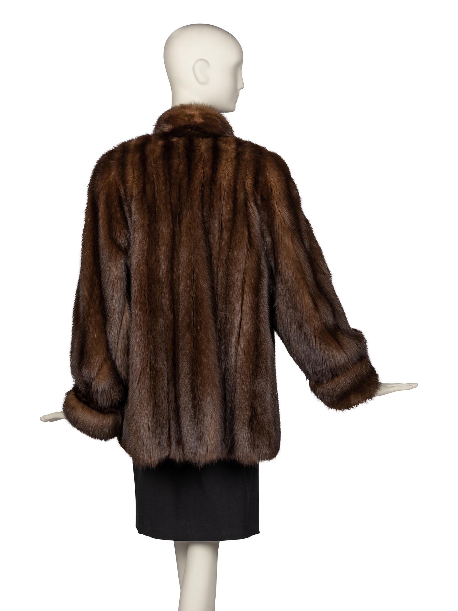 Maximilian Sable Fur Jacket