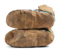 Central Plains Beaded Hide Moccasins