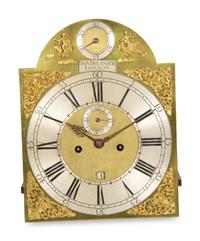 A George I Green Japanned Longcase Clock