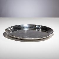 Kalo Shop, Chicago Falick Novick (Russian-American, 1878–1958) — Hammered Tray