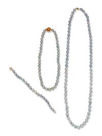 Collection of Cultured Pearl Jewelry,