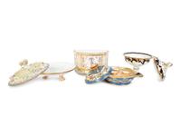 A Group of Four French Porcelain Serving Items — 19TH/20TH CENTURY