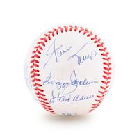 A 500 Home Run Club Signed Baseball Featuring 11 Autographs (PSA)