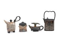 Four Studio Ceramic Vessels