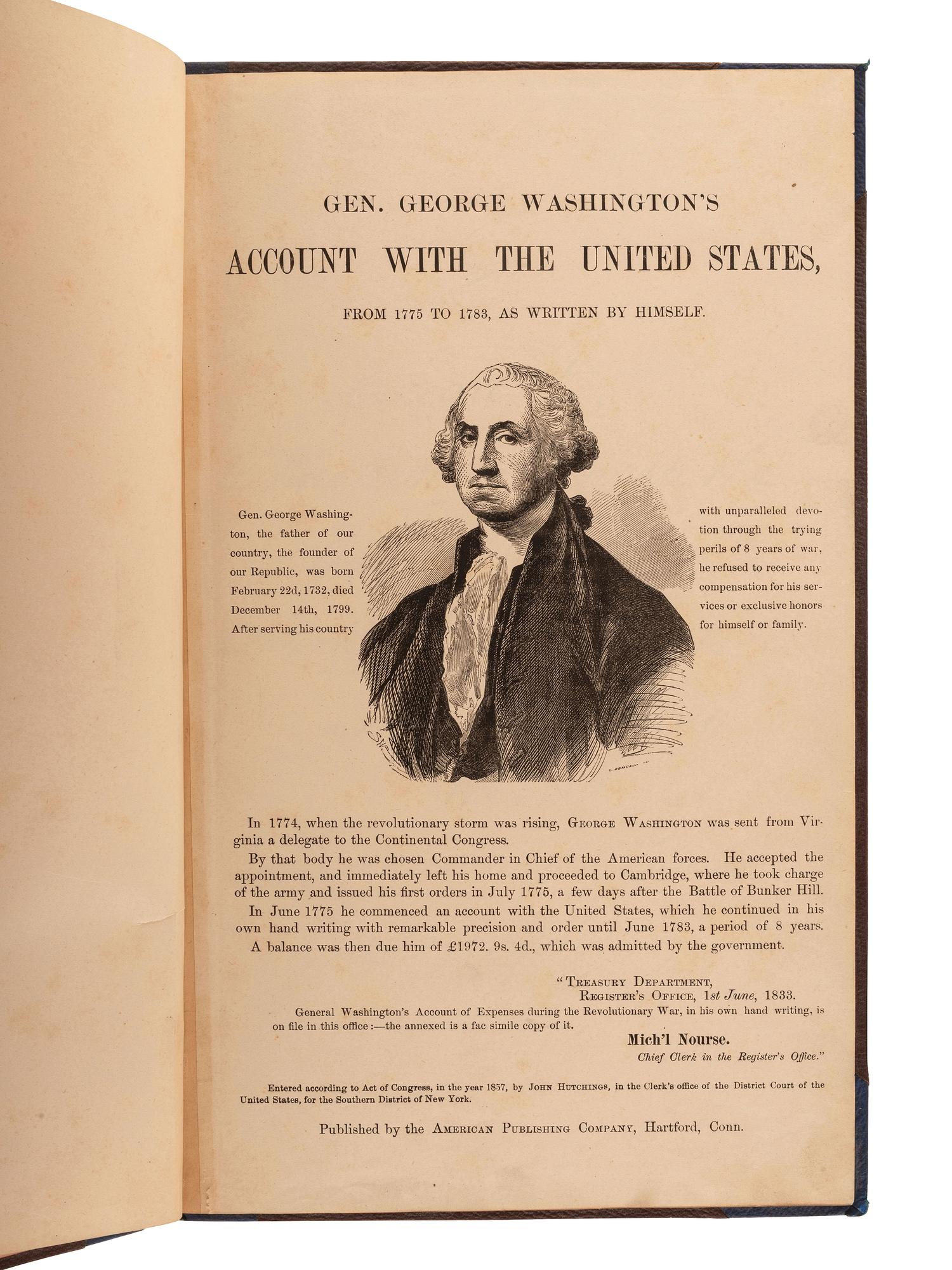 [WASHINGTON, George (1732-1799)]. A group of items related to George Washington, comprising: