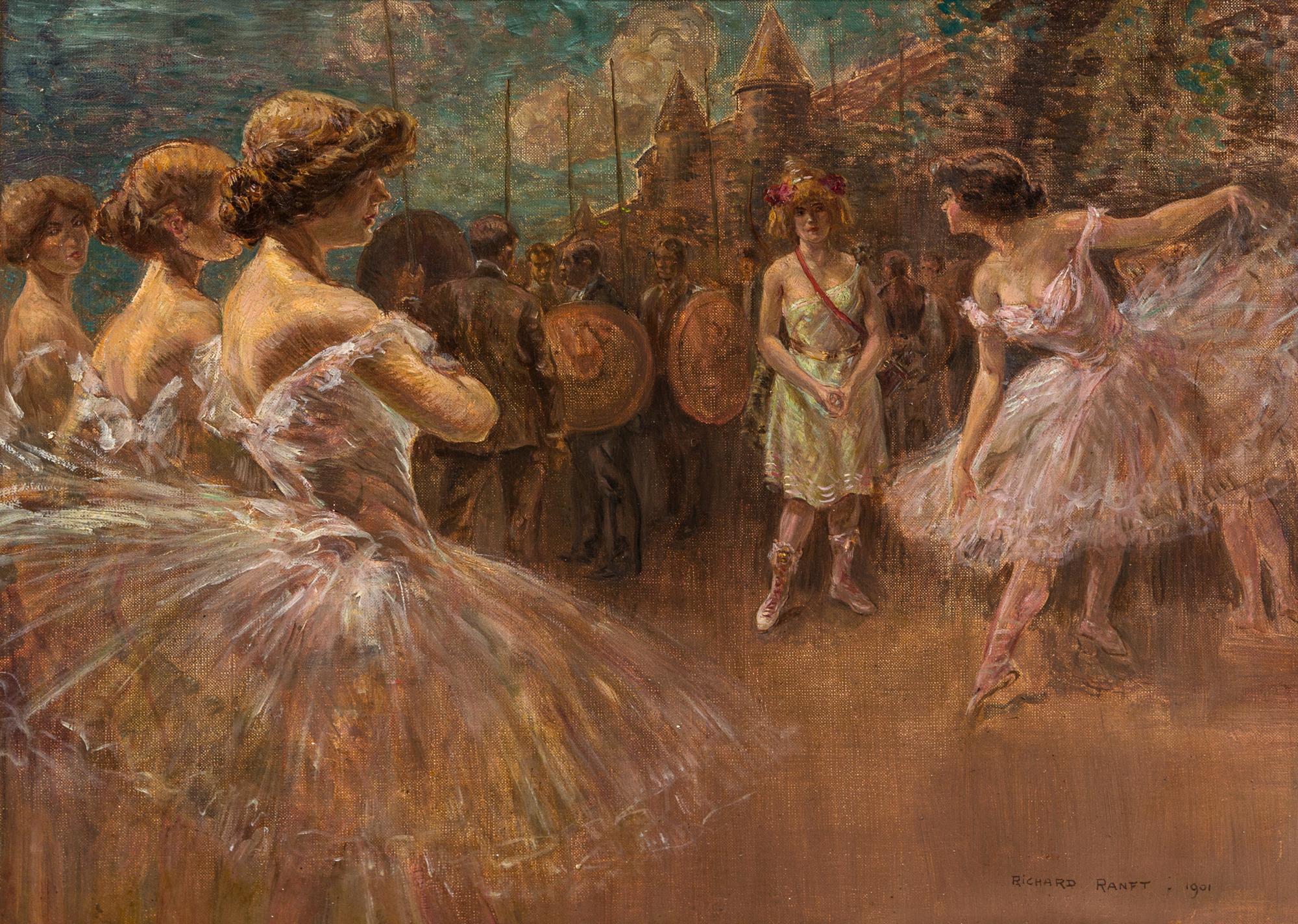 Richard Ranft, (Swiss, 1862–1931), La Repetition de Ballet, 1901