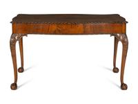 A George III Style Mahogany Library Table