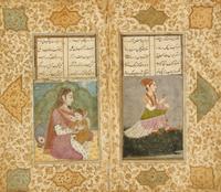 An Indian Illustrated Bifolium, 18th/19th Century