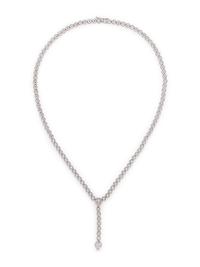 DAMIANI, DIAMOND LARIAT NECKLACE