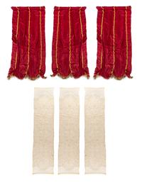 Six French Curtain Panels