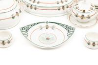 A Russian Porcelain Dinner Service