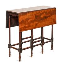 A George III Style Mahogany Drop-Leaf Spider-Leg Table