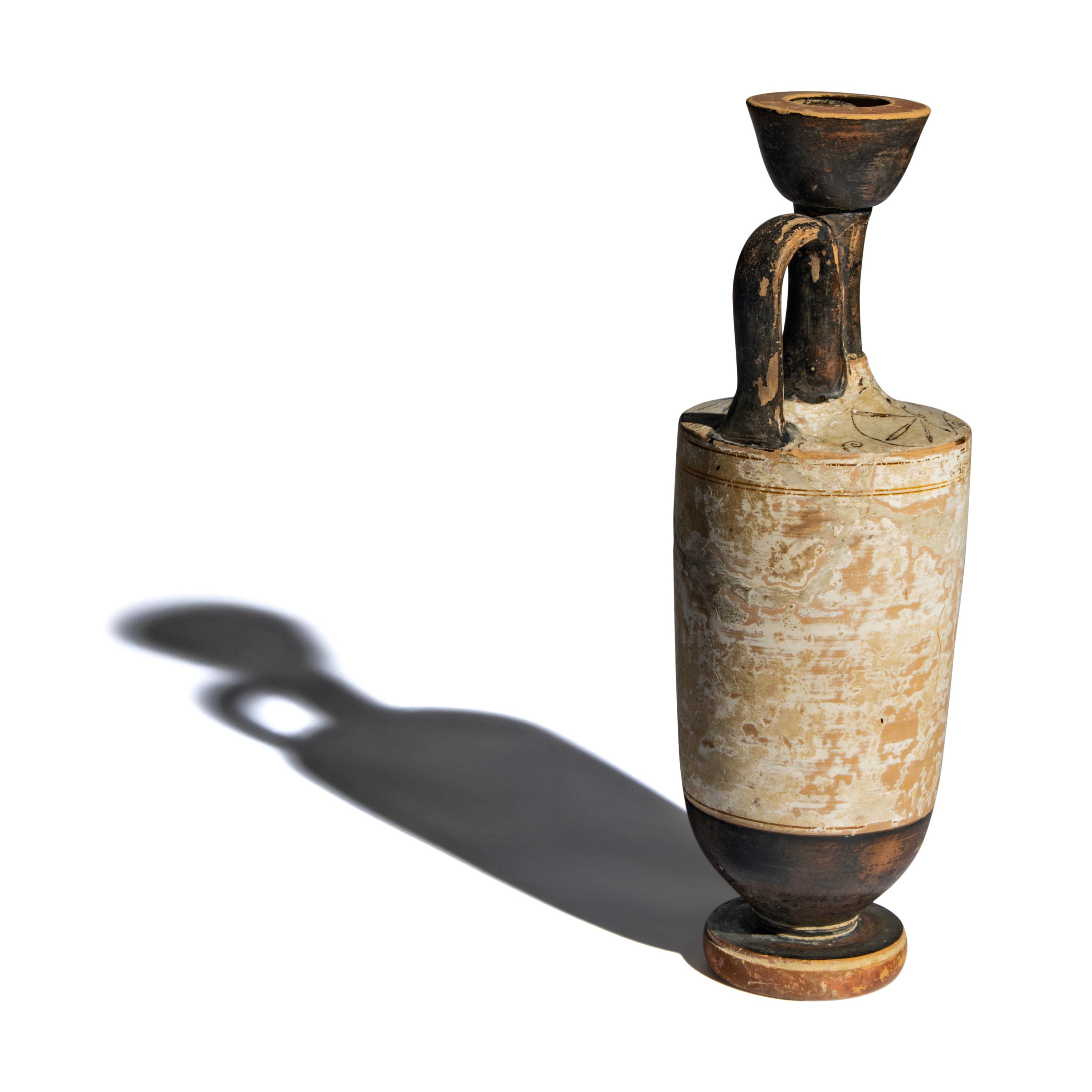 An Attic White-Ground Lekythos