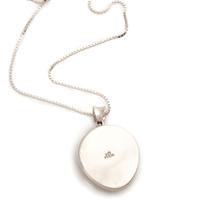 Sterling Silver and Coral Pendant