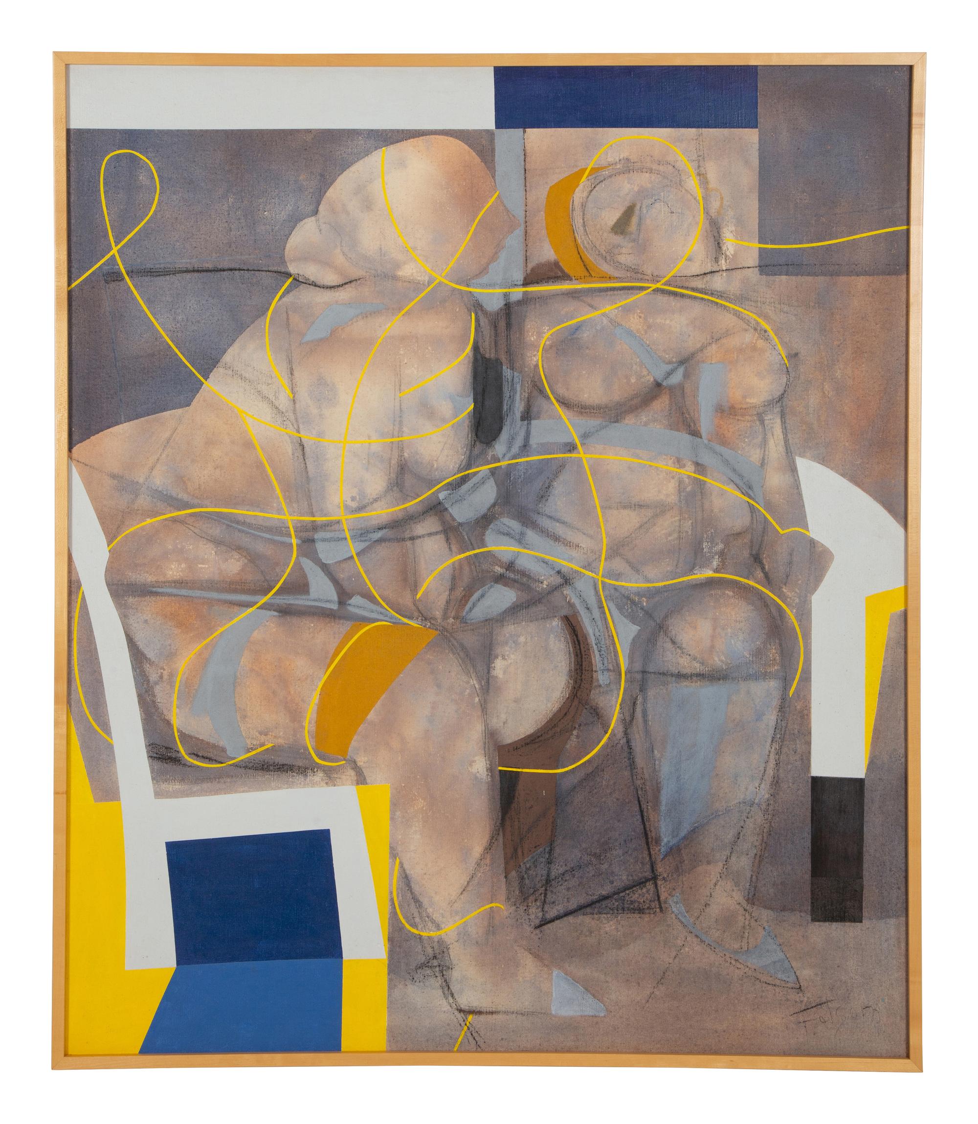 Untitled (Abstract Figures)