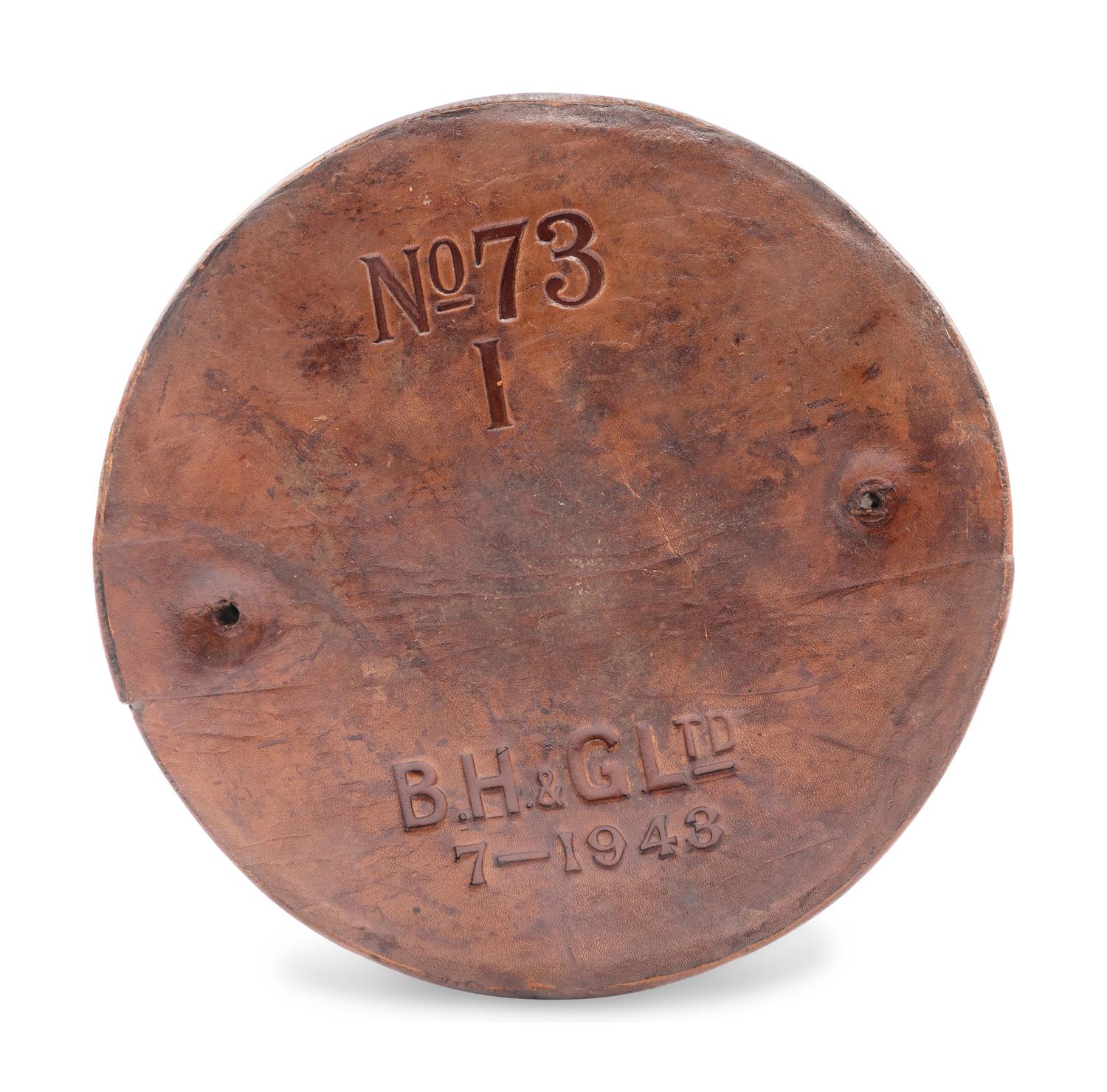 An English Leather Artillery Bucket