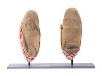 Huron Beaded Hide Moccasins