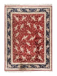 An Indian Silk Rug