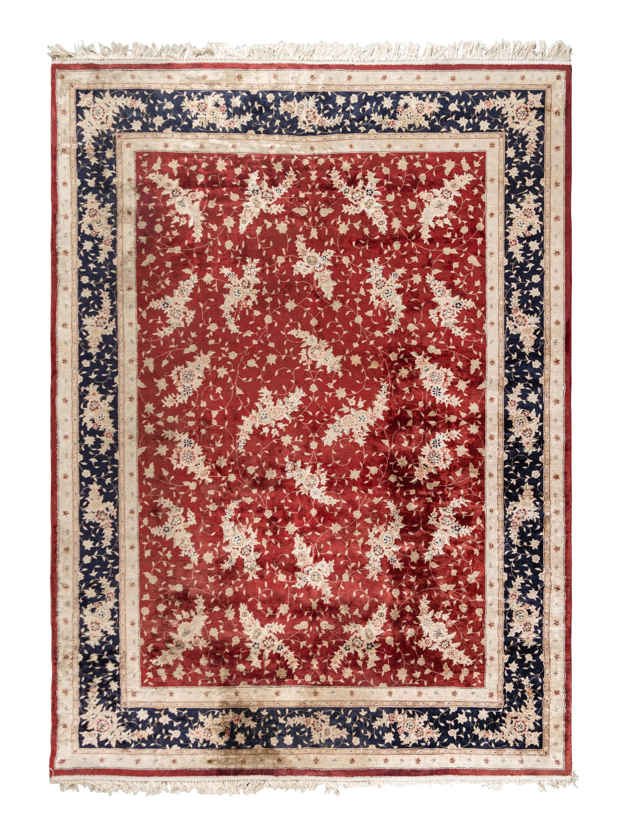 An Indian Silk Rug