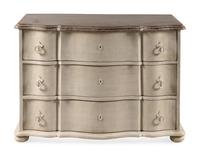 A Swedish Gray-Painted Chest of Drawers
